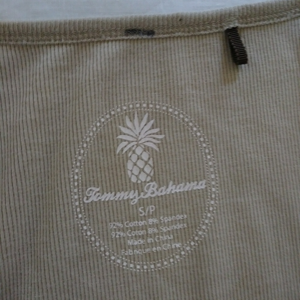 Tommy Bahama Women's Tan Tank Top Size S - Picture 6 of 8